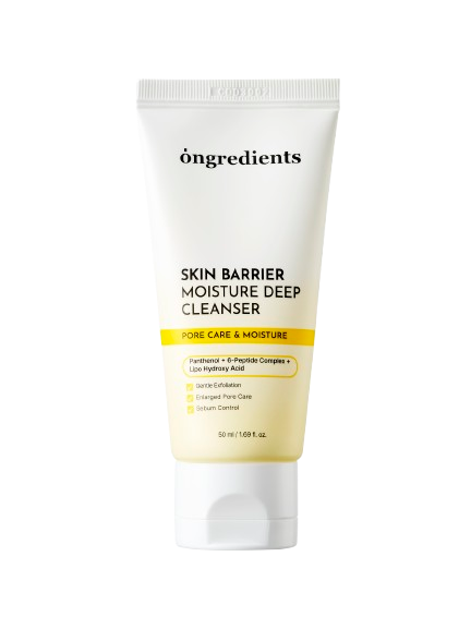 óngredients Skin Barrier Moisture Deep Cleanser Mini