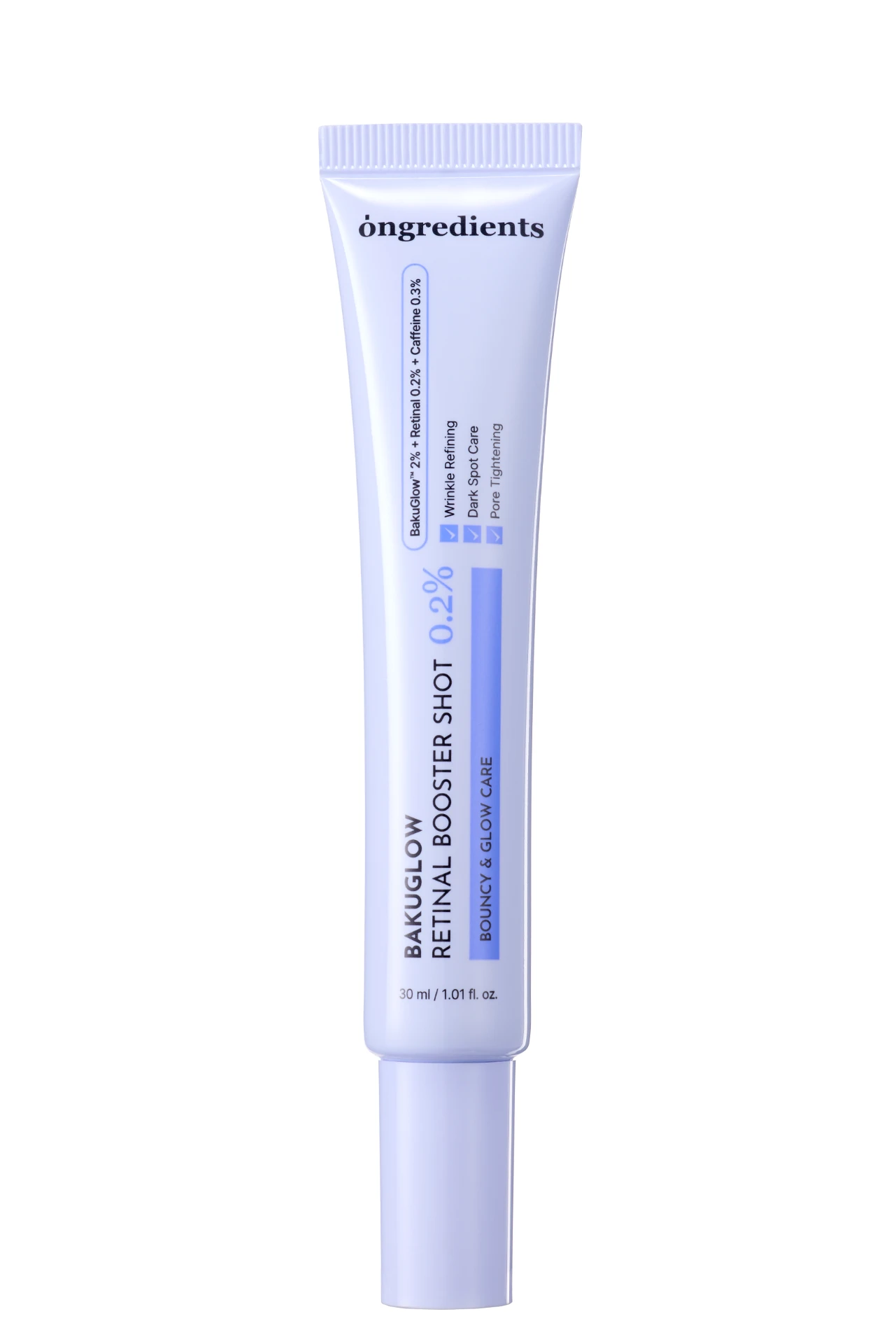 óngredients Bakuglow Retinal Booster Shot 0.2%